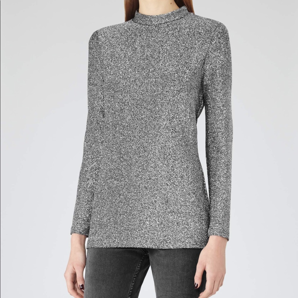 Reiss Shimmer top